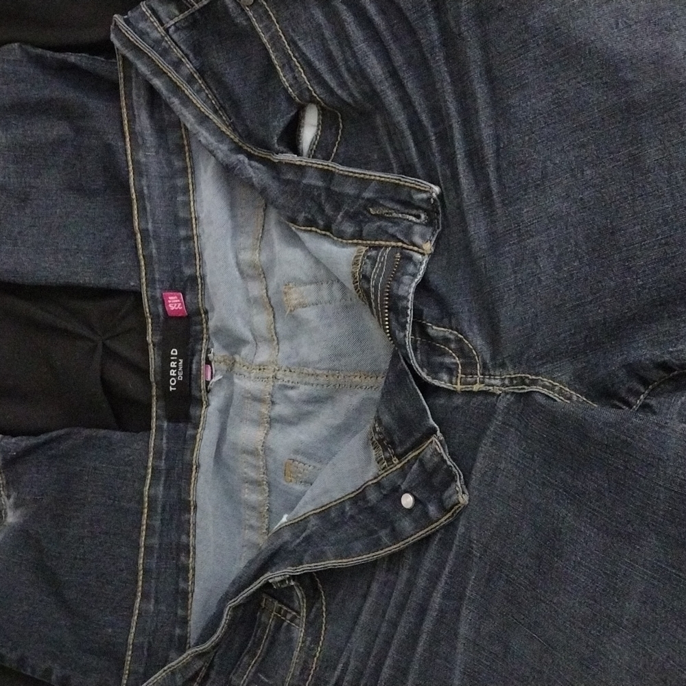 Size 22S Torrid dark-wash jeans
